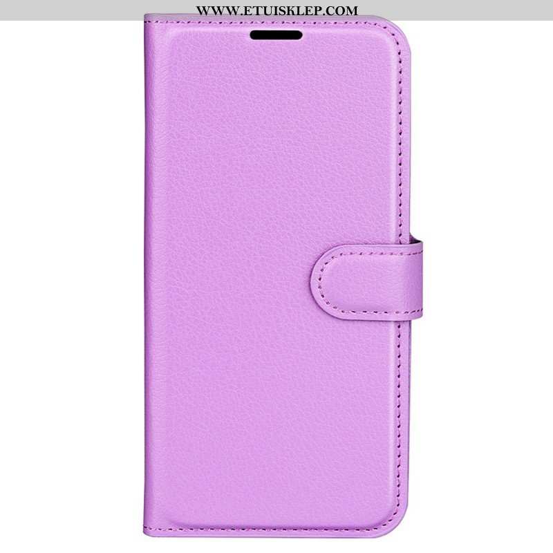 Etui Folio do Oppo Reno 7 Klasyczny Skórzany Styl